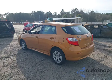 2009 Toyota Matrix z USA, uszkodzony, nr VIN 2T1KU40E89C019558
